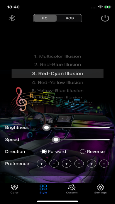 car ambient light應用截圖