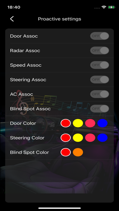 car ambient light應用截圖