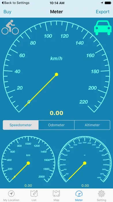 GPS Coordinate Recorder Screenshots