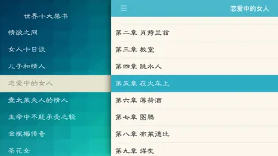 Ảnh chụp màn hình của 世界十大禁书(离线版)