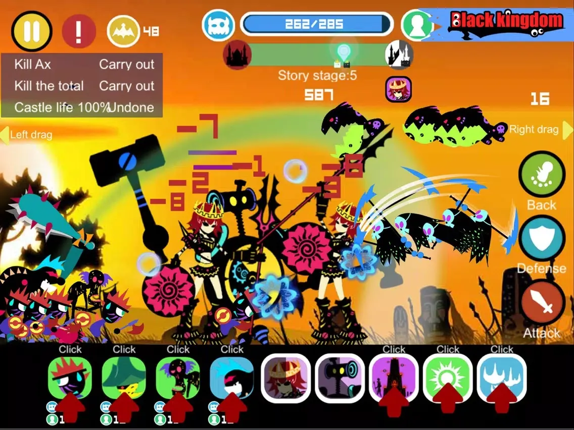 Black Kingdom iPad  سکرین شاٹس
