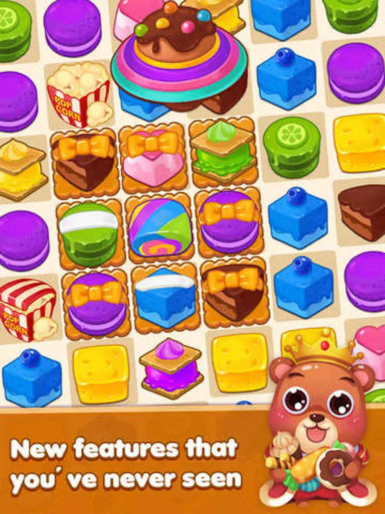 Ảnh chụp màn hình của Cookie Crush Mania - 3 match puzzle splash game iPad 