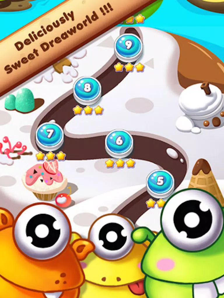 Ảnh chụp màn hình của Cookie Crush Mania - 3 match puzzle splash game iPad 