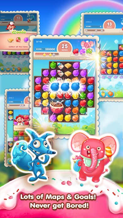 Cookie Chef - 3 match crush puzzle game应用截图