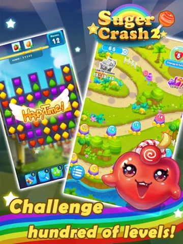 Sugar Blast Mania - 3 match puzzle yummy game iPad 應用截圖