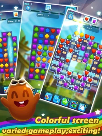Sugar Blast Mania - 3 match puzzle yummy game iPad 應用截圖