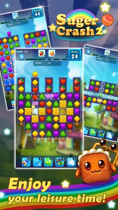 Sugar Blast Mania - 3 match puzzle yummy game應用截圖