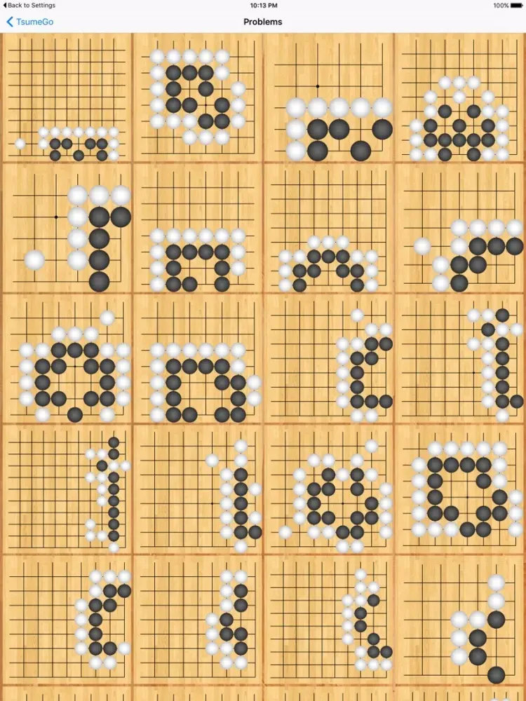 Скриншоты Tsumego Pro iPad 