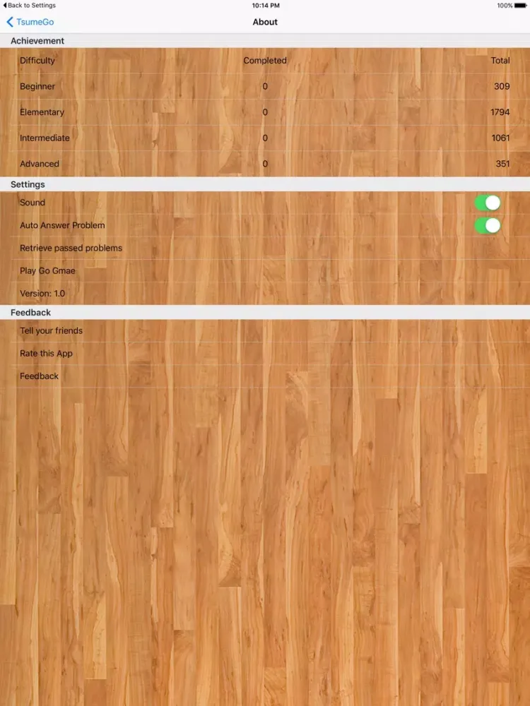 Скриншоты Tsumego Pro iPad 