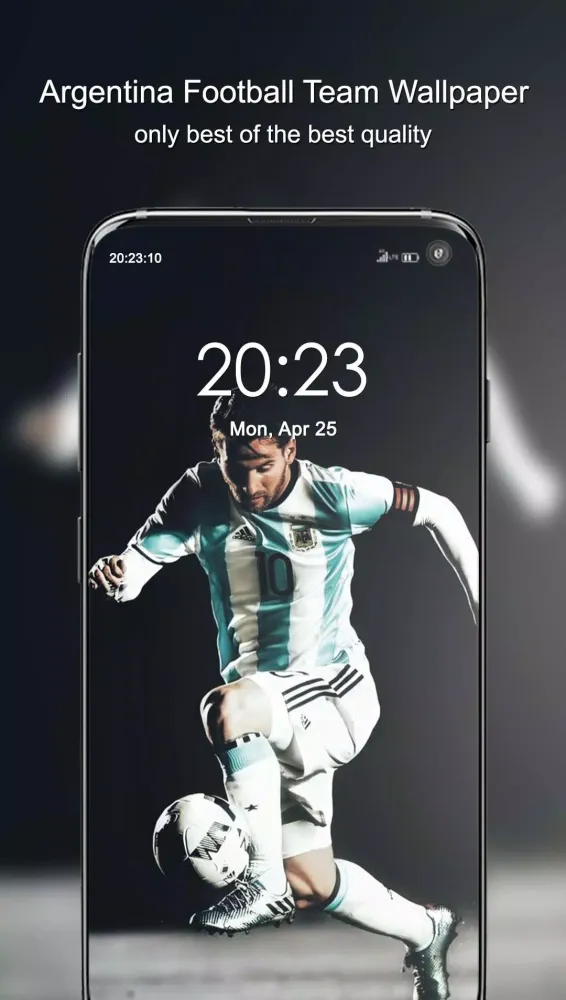 Capturas de tela do Argentina Football Team 4K
