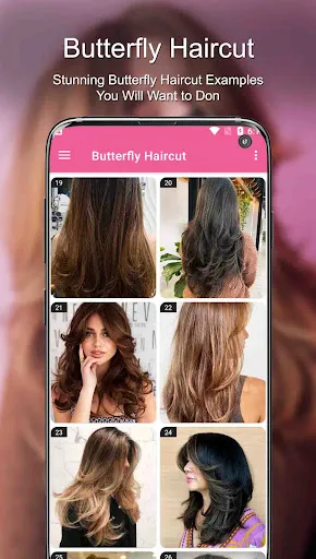 120+ Butterfly Haircut Screenshots