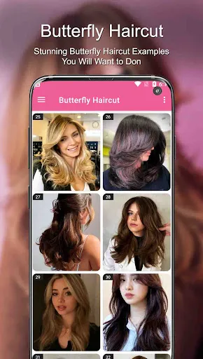 120+ Butterfly Haircut Screenshots
