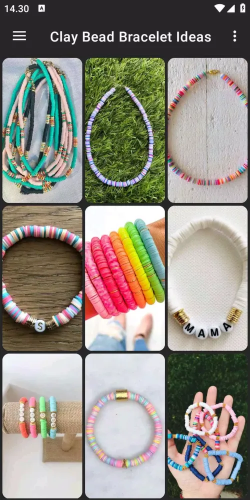 Clay Bead Bracelet Ideas Screenshots