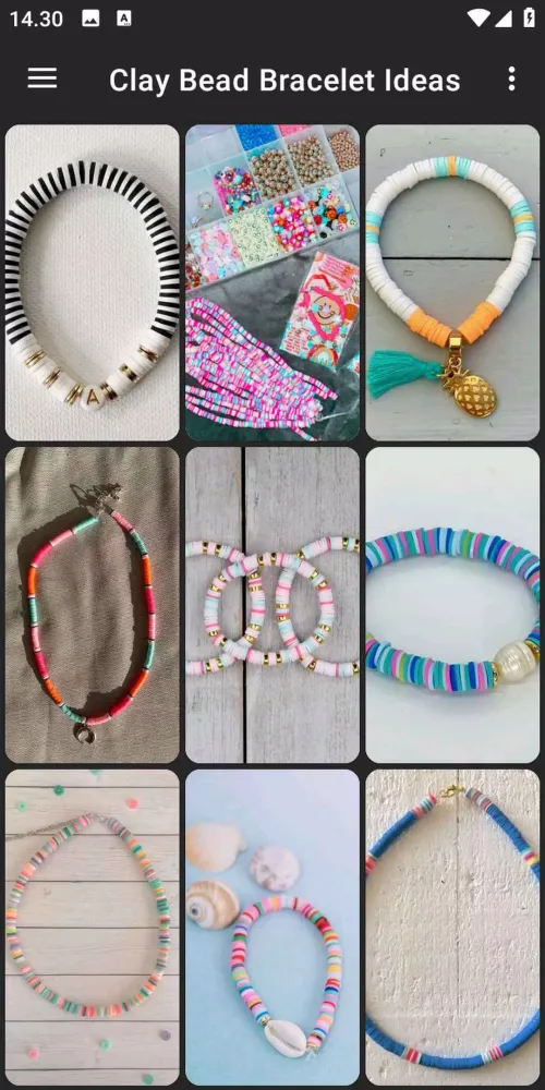 Clay Bead Bracelet Ideas Screenshots