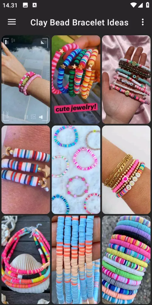 Clay Bead Bracelet Ideas Screenshots