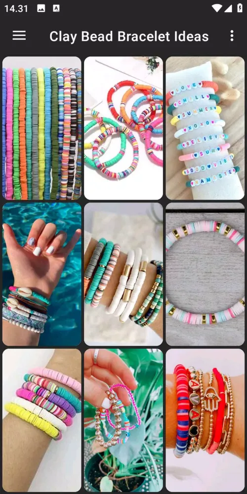 Clay Bead Bracelet Ideas Screenshots