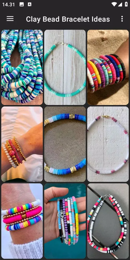 Clay Bead Bracelet Ideas Screenshots