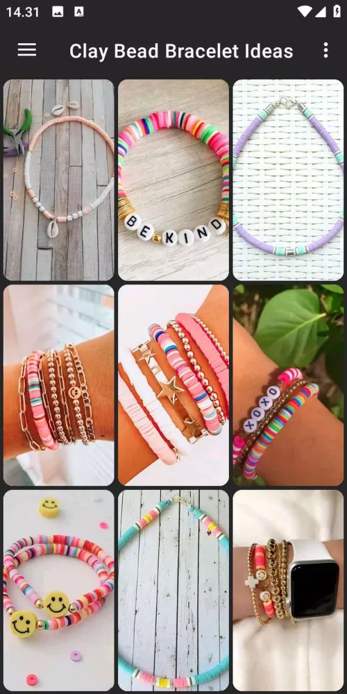 Clay Bead Bracelet Ideas Screenshots