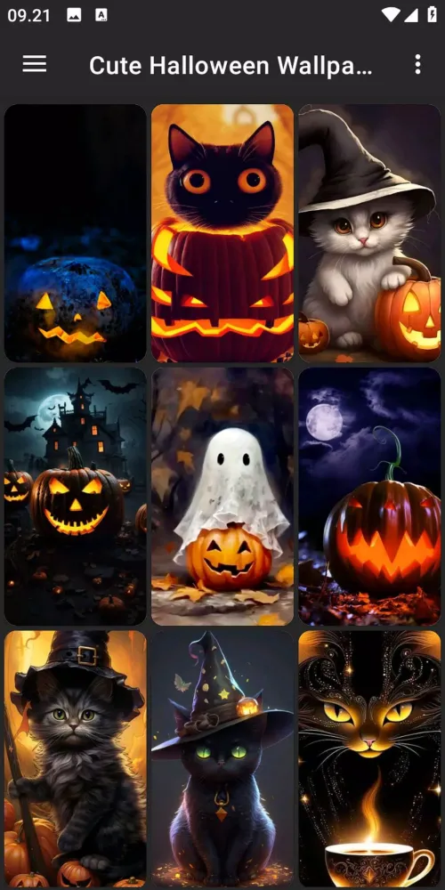 Screenshot di Cool Halloween Wallpaper