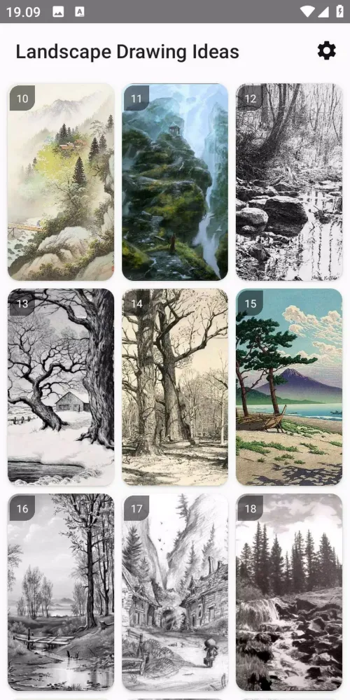 Zrzuty ekranu 300+ Landscape Drawing Ideas