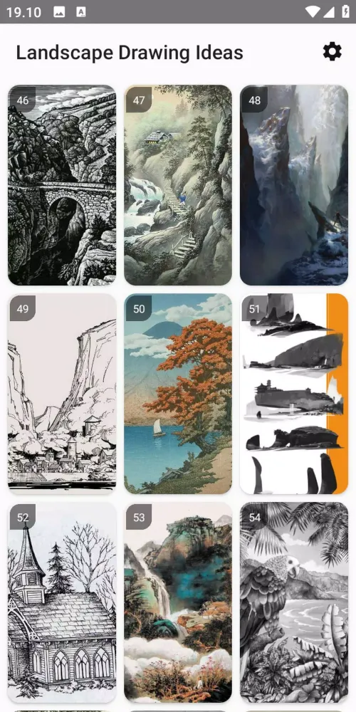 Zrzuty ekranu 300+ Landscape Drawing Ideas