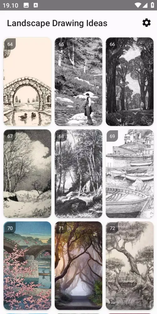 Zrzuty ekranu 300+ Landscape Drawing Ideas