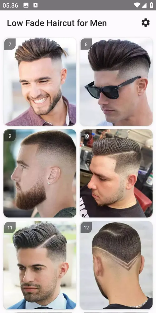 Tangkapan layar Latest Men Low Fade Haircut