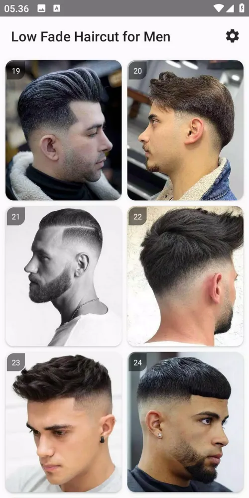 Tangkapan layar Latest Men Low Fade Haircut