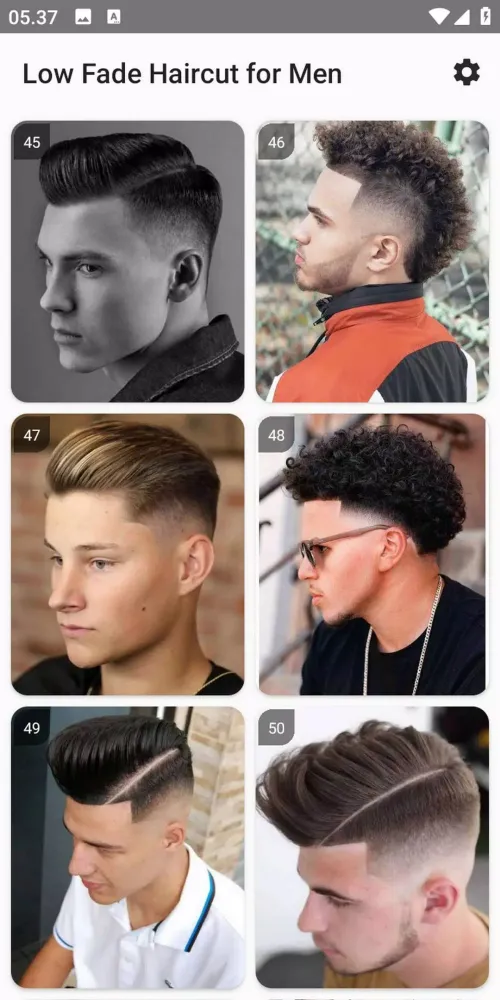 Tangkapan layar Latest Men Low Fade Haircut