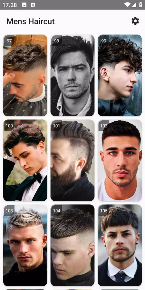 Tangkapan layar 200 Mens Haircut