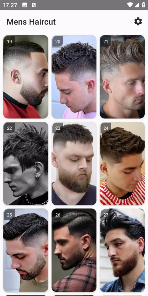 Tangkapan layar 200 Mens Haircut