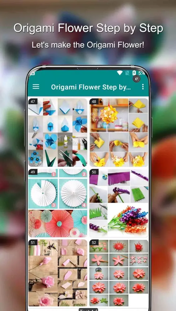 Origami Flower Step by Step Screenshots