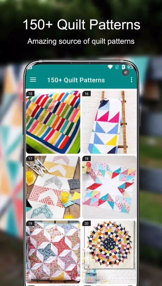 150+ Quilt Patterns應用截圖