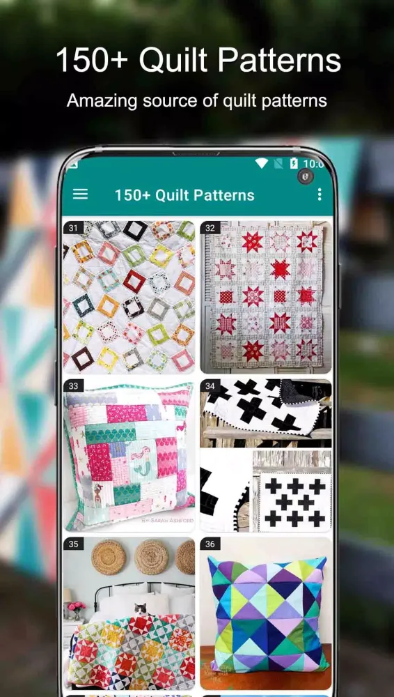 150+ Quilt Patterns應用截圖