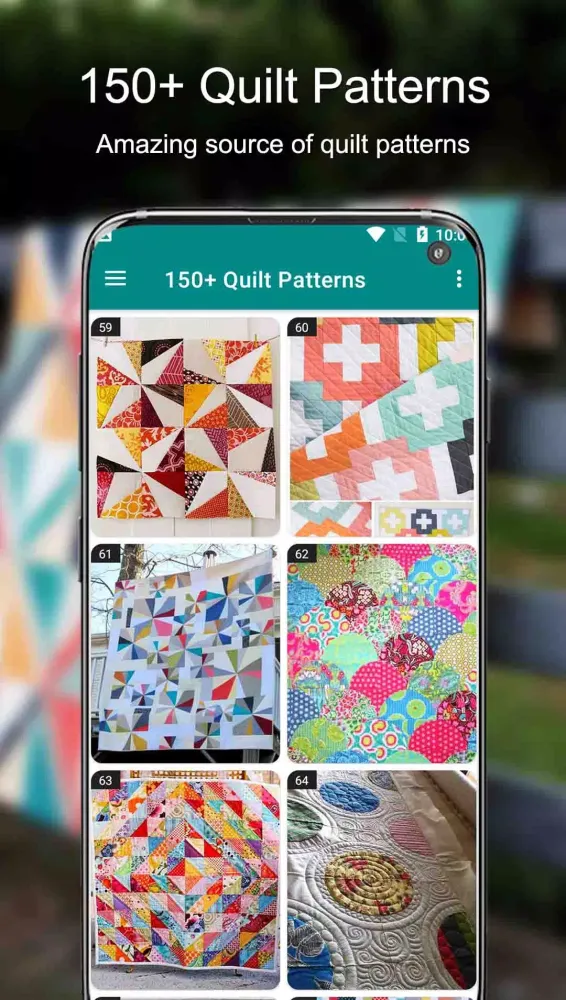 150+ Quilt Patterns應用截圖