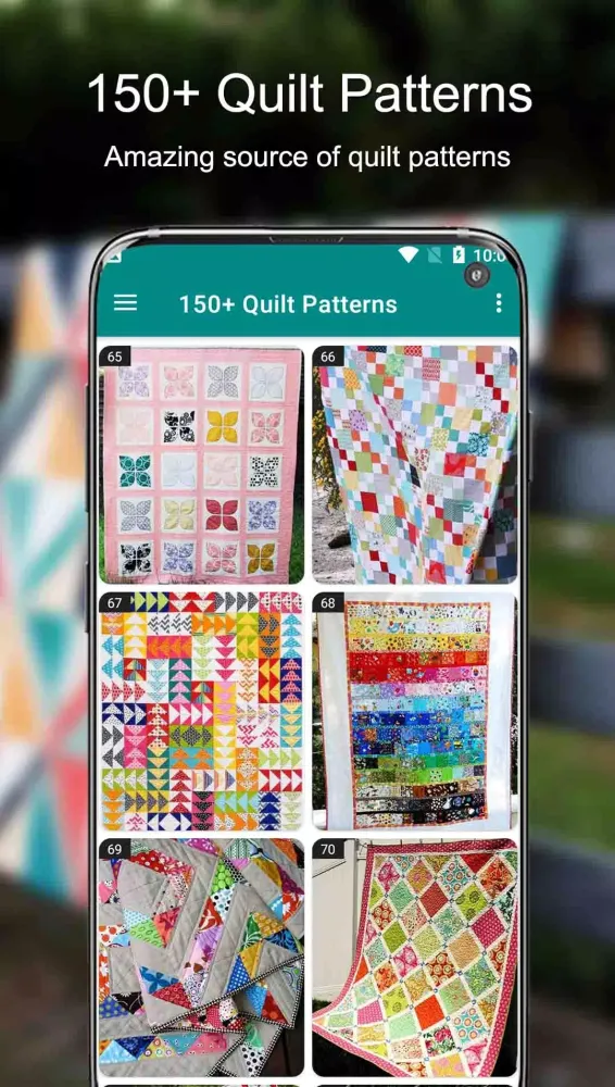 150+ Quilt Patterns應用截圖