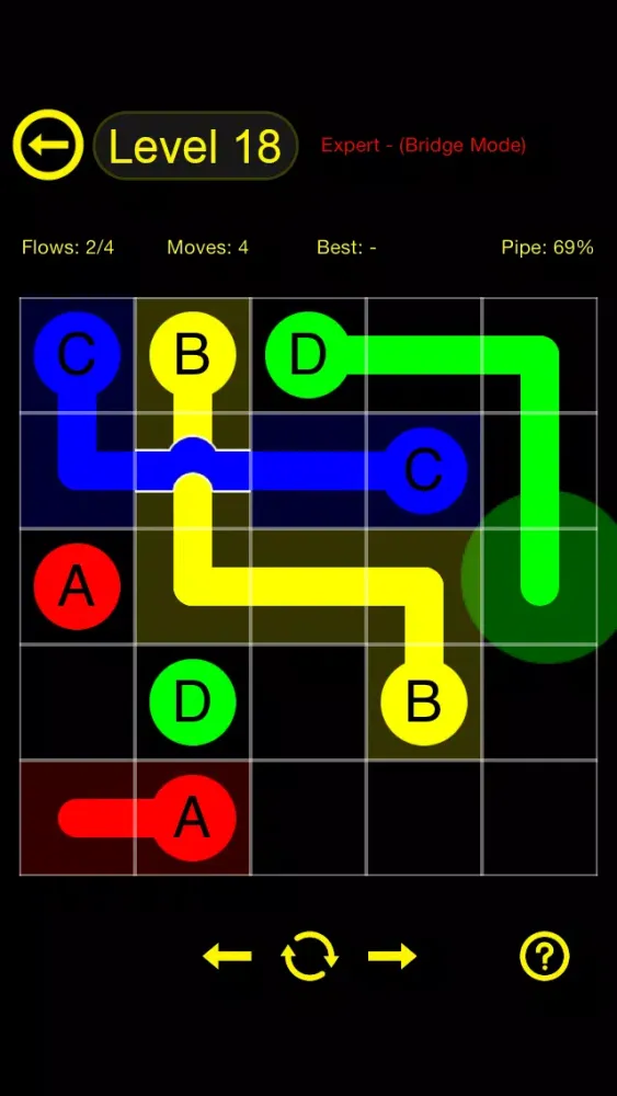 Tangkapan skrin Dots Link Puzzle Free - Happify Dots Connectly & Block Drawing Game