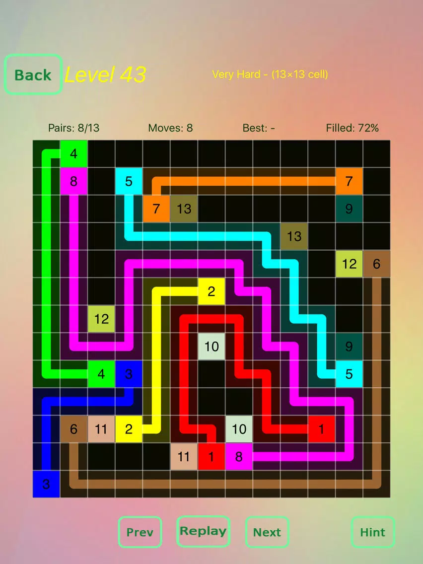 صور Number Linker Free - SoCrative Circle Link Puzzle Game app iPad 
