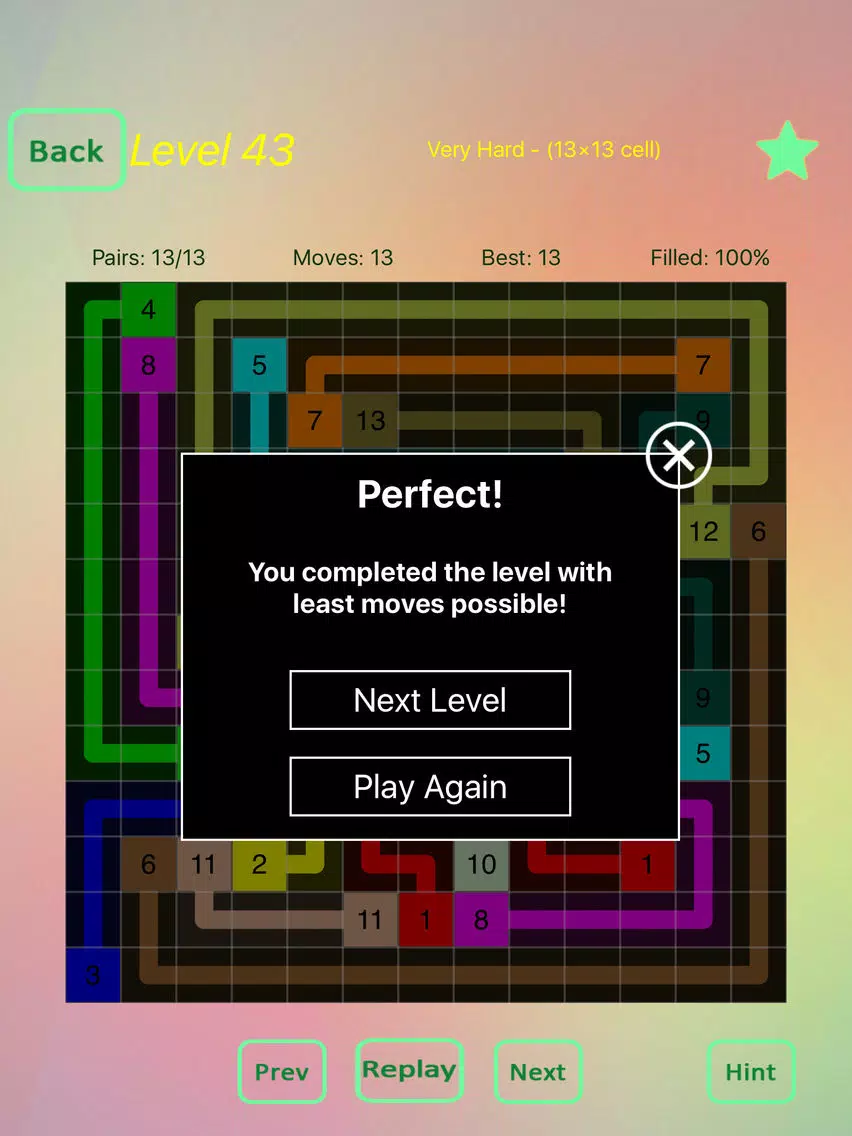صور Number Linker Free - SoCrative Circle Link Puzzle Game app iPad 