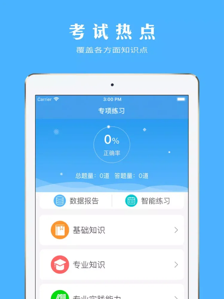 临床医学检验技师题库 2018专业版 iPad  Screenshots