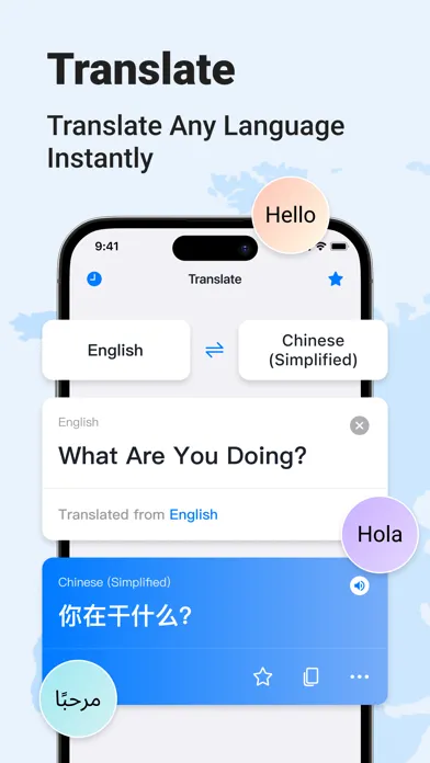 ภาพหน้าจอของ Translator Pro:Text,Voice &OCR