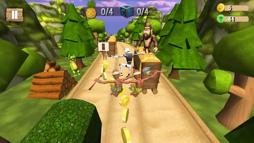 指尖酷跑-丛林逃亡 Screenshots