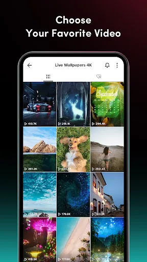 TickTock-TikTok Live Wallpaper スクリーンショット