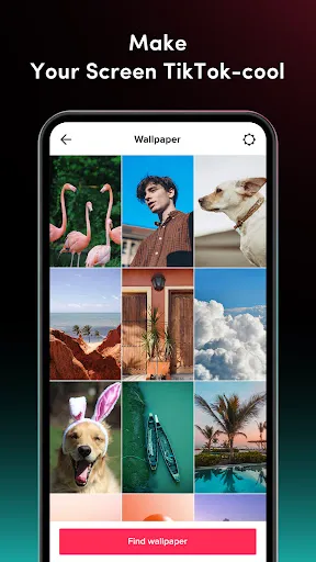 TickTock-TikTok Live Wallpaper スクリーンショット