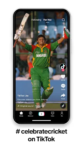 TikTok Lite Screenshots