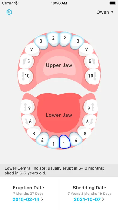 Captures d'écran de Baby's Teeth