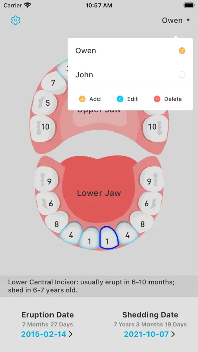 Captures d'écran de Baby's Teeth
