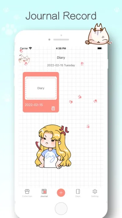 Captures d'écran de Diary-Journal with lock