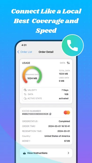 Airgo: eSim Travel Internet स्क्रीनशॉट