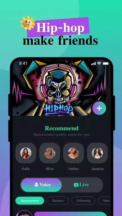 Hook - Random Video Chat স্ক্রিনশট